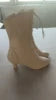 Robyn Hurder Customized Women's High Quality Dance Boots 2.8 Inch Thick Heel Soft Leather Sole New Design Style All Stock Sizes