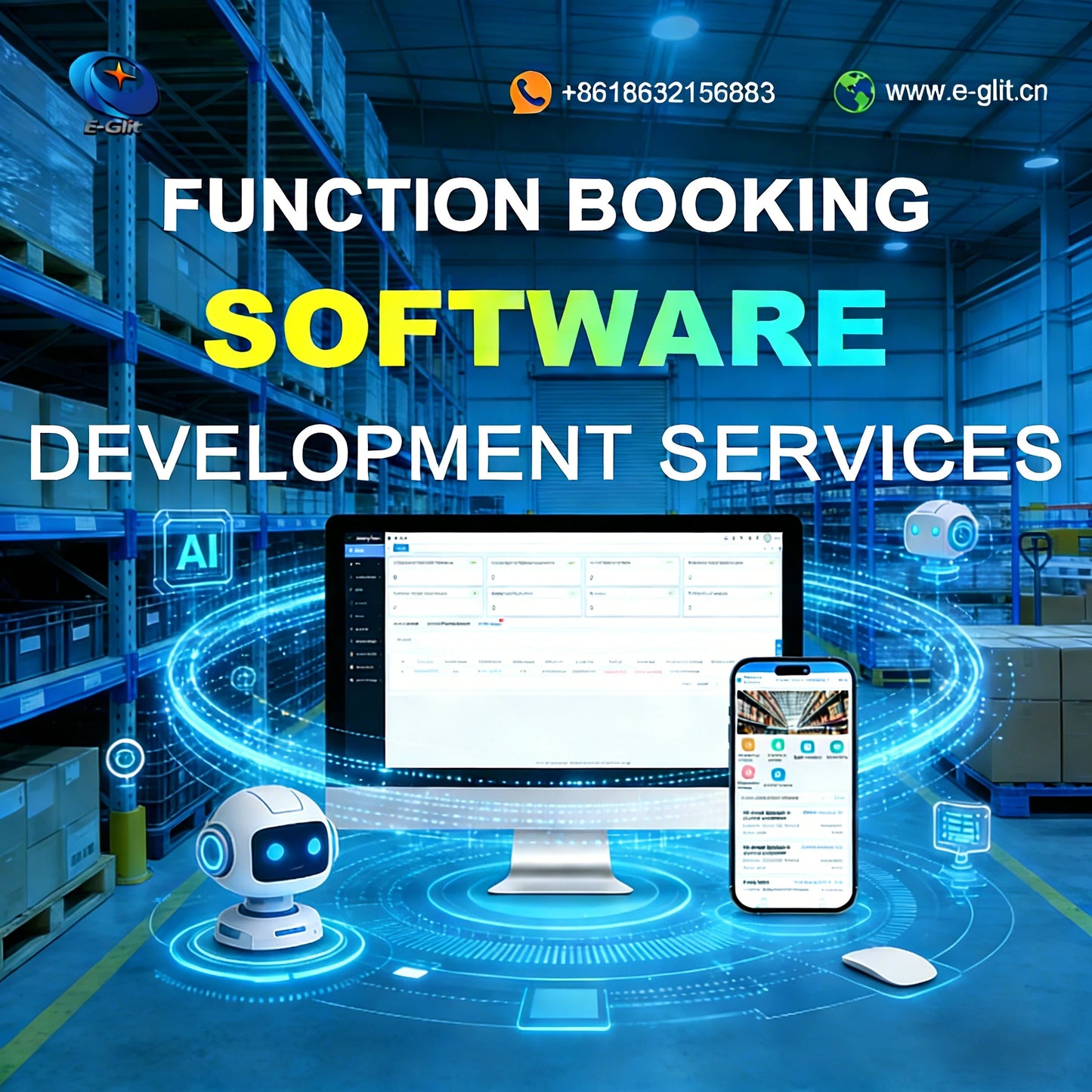 AI Intelligent Warehouse Inventory Management Software Stock Demand Forecasting MAC OS Warning Capacity Saturation Prediction