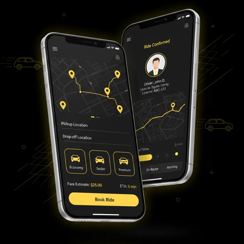 Advanced Ride Booking Solution AI Dispatch Real-Time Tracking Mobile App Integration Stock Internet Version MAC/Linux Compatible