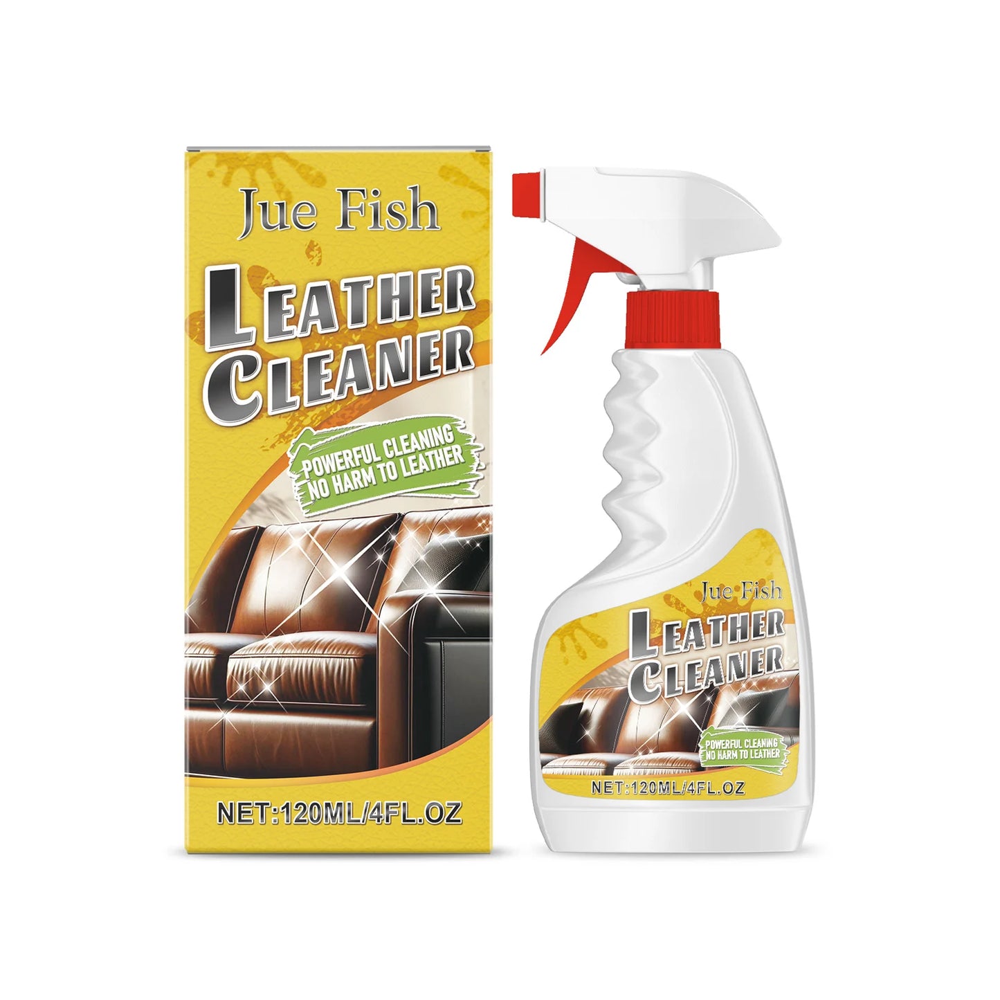 Leather Cleaner Deeply Penetrate Leather Pores Effectively Remove Oil Stains Soften Leather Brighten Leather Cleaning Care Agent
