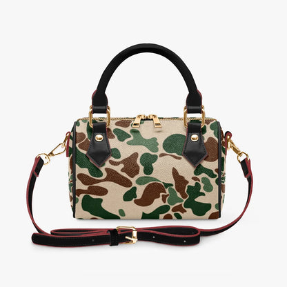 Women's Handbag Customized pink Camo Zipper Tote Bag PU Leather HandBag Cloud CamoPrinted Casual Travel Handle Crossbody Bag
