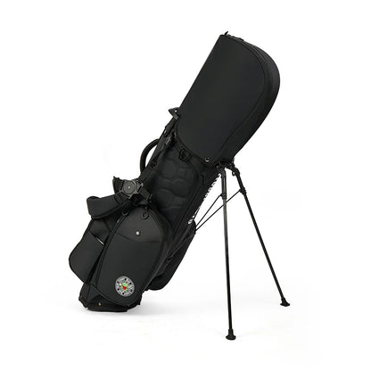 14 Divider Pu Leather Waterproof Golf Stand Bag Custom Light Weight Stand Golf Bags