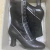 Robyn Hurder Customized Women's High Quality Dance Boots 2.8 Inch Thick  Heel Soft Leather Sole New Design Style All Stock Sizes