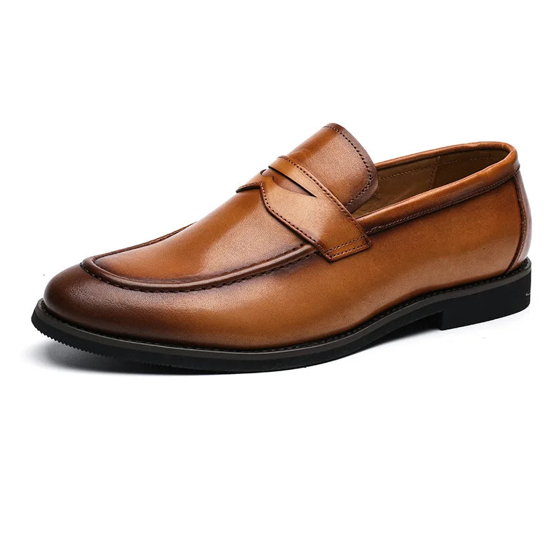 Fall Season Italian Luxury Oxford Dress Shoes for Men Genuine Leather Wedding Shoes Dropshipping Wholesale Available