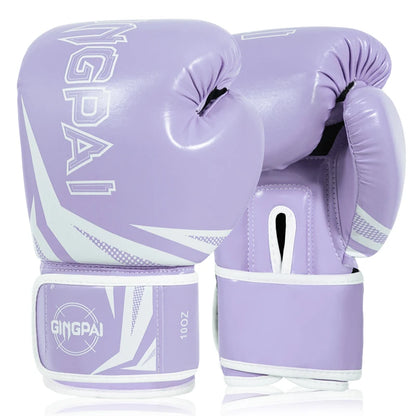 Professional Muay Thai MMA Sanda Training Gloves Daily Outdoor Waterproof PU Leather 6-16oz for Closure Non-Slip