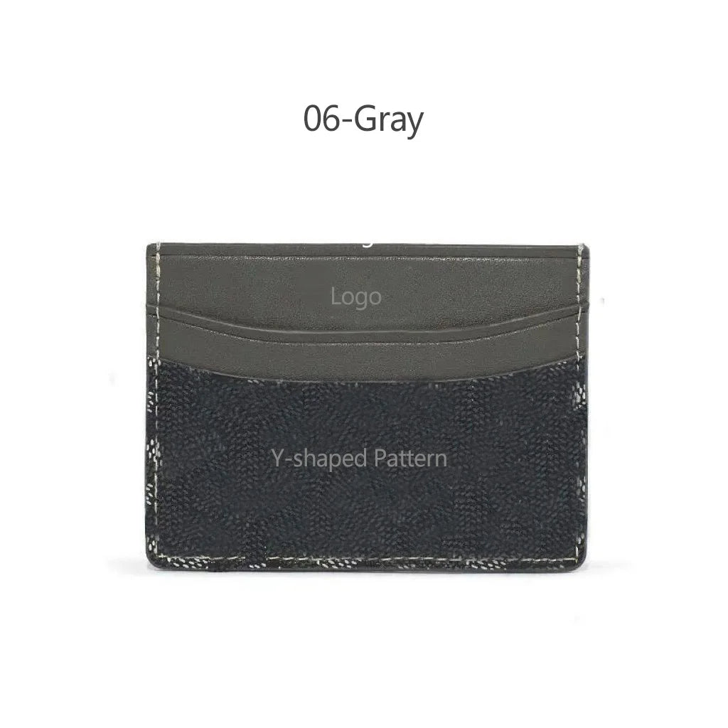 Designer PU Leather Fashion Mini Wallet & Card Holder for Men & Young Women Key Pocket Clutch Pocket No Closure Credit Card Use