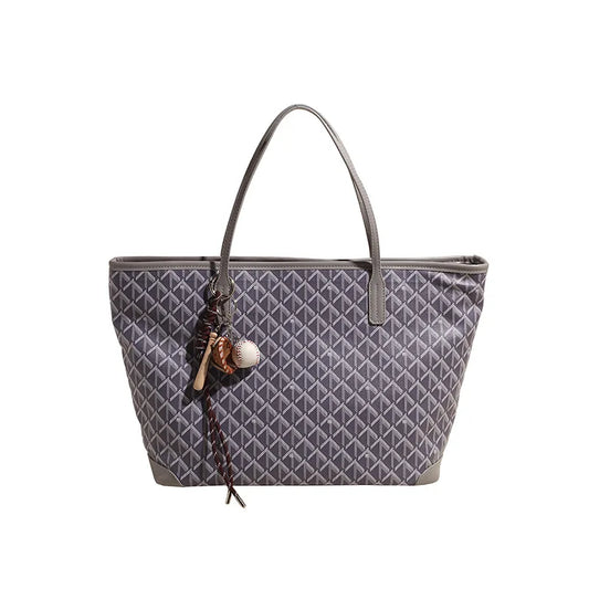 Wholesale Designer Luxury Large Canvas and Real Leather Tote Bags for Women Small Pocket Composite Bag Men Handbags Shopping