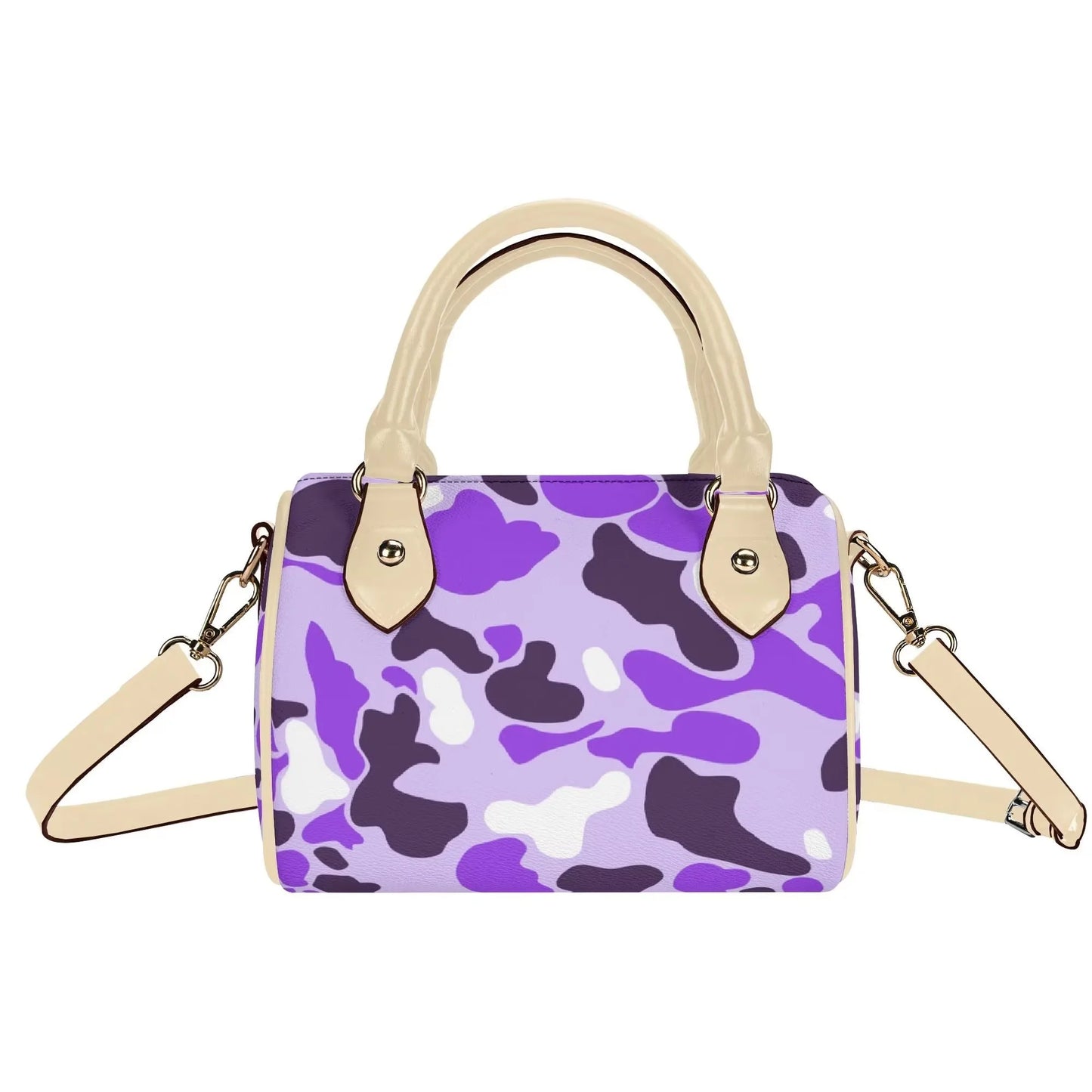 New High Quality Custom Pink Style Design Crossbody Bag Pillow Bag Waterproof Cloud Camo Pu Leather Purse for Lady Daily Use