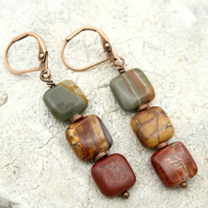 leather Earrings big leather Earrings Spiral Shell leather earrings Bohemia Earring