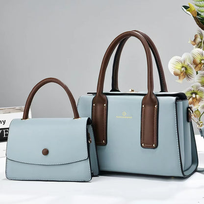 Wholesale 2pcs Handbags Set Handbags for Women Luxury Factory Sac Pour Femme Bolsas Femininas Bolsas Para Mujer PU Leather Bags