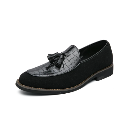 Men's Retro Designer Dress Shoes & Oxfords Genuine Leather Casual Pointed Toe Loafers Easy Wear Large Sizes with New Styles