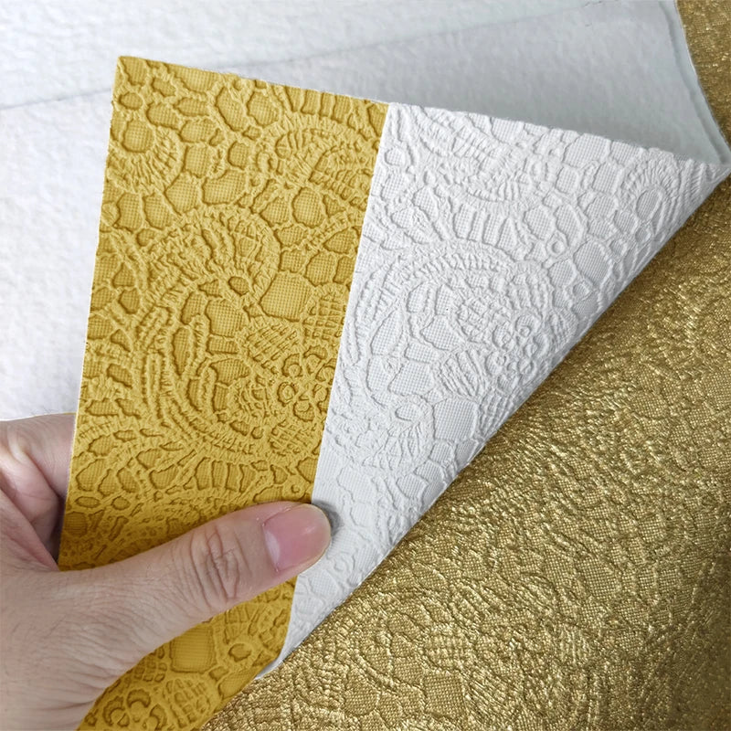 1.2mm High Quality Faux Leather Embossed Artificial Leather Embossed Imitation Leather Cotton Back Material