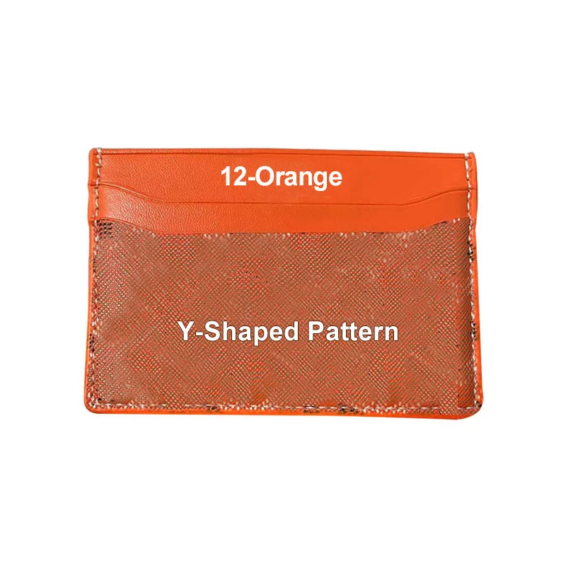 Designer PU Leather Fashion Mini Wallet & Card Holder for Men & Young Women Key Pocket Clutch Pocket No Closure Credit Card Use