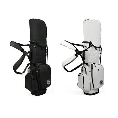 14 Divider Pu Leather Waterproof Golf Stand Bag Custom Light Weight Stand Golf Bags