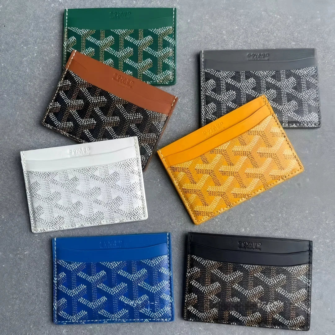 Designer PU Leather Fashion Mini Wallet & Card Holder for Men & Young Women Key Pocket Clutch Pocket No Closure Credit Card Use
