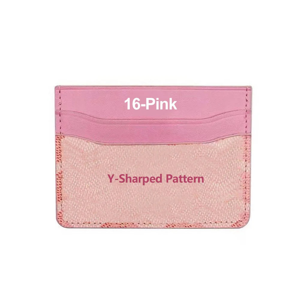 Designer PU Leather Fashion Mini Wallet & Card Holder for Men & Young Women Key Pocket Clutch Pocket No Closure Credit Card Use