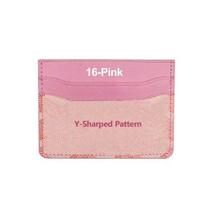 Designer PU Leather Fashion Mini Wallet & Card Holder for Men & Young Women Key Pocket Clutch Pocket No Closure Credit Card Use