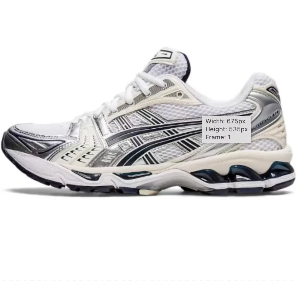 Factory Supply Wholesale Customizable Gel-KayanoS 14 Unisex Sneakers Retro Mesh Leather Shoes Comfortable Sports Shoes