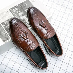 High Quality Fashionable Italian Business Shoes for Men GENUINE LEATHER Oxfords Dress Men Dress Shoes