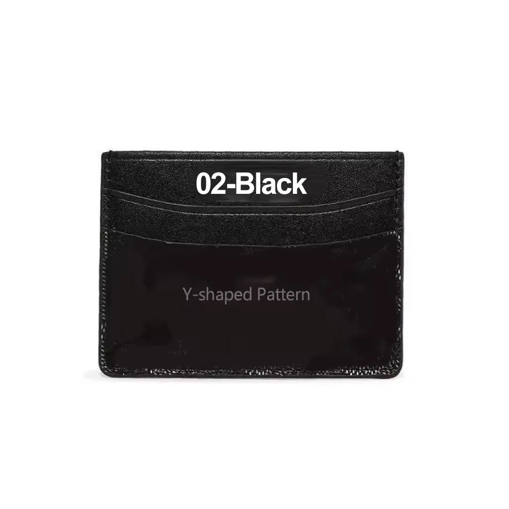 Designer PU Leather Fashion Mini Wallet & Card Holder for Men & Young Women Key Pocket Clutch Pocket No Closure Credit Card Use