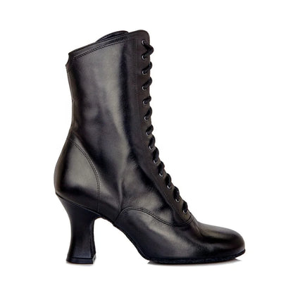 Robyn Hurder Customized Women's High Quality Dance Boots 2.8 Inch Thick  Heel Soft Leather Sole New Design Style All Stock Sizes