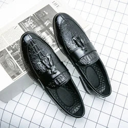 High Quality Fashionable Italian Business Shoes for Men GENUINE LEATHER Oxfords Dress Men Dress Shoes