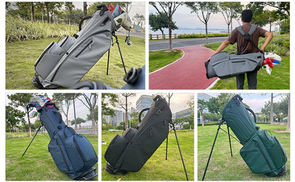 JBoss Golf  Premium 6 14Ways Golf Bags for Men High Quality Waterproof Pu Leather Golf Bags
