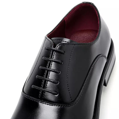 Italian Formal Oxfords Zapato De Vestir Office Shoes Genuine Leather Casual Business Men's Leather Dress Shoes