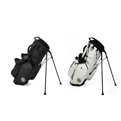 14 Divider Pu Leather Waterproof Golf Stand Bag Custom Light Weight Stand Golf Bags
