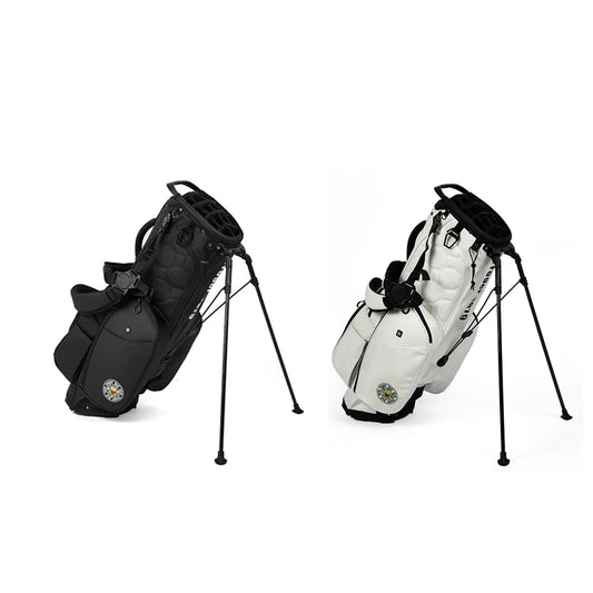 14 Divider Pu Leather Waterproof Golf Stand Bag Custom Light Weight Stand Golf Bags