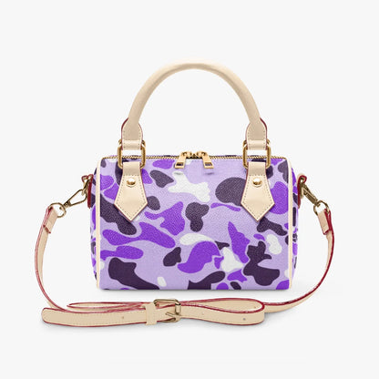Women's Handbag Customized pink Camo Zipper Tote Bag PU Leather HandBag Cloud CamoPrinted Casual Travel Handle Crossbody Bag