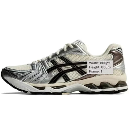 Factory Supply Wholesale Customizable Gel-KayanoS 14 Unisex Sneakers Retro Mesh Leather Shoes Comfortable Sports Shoes