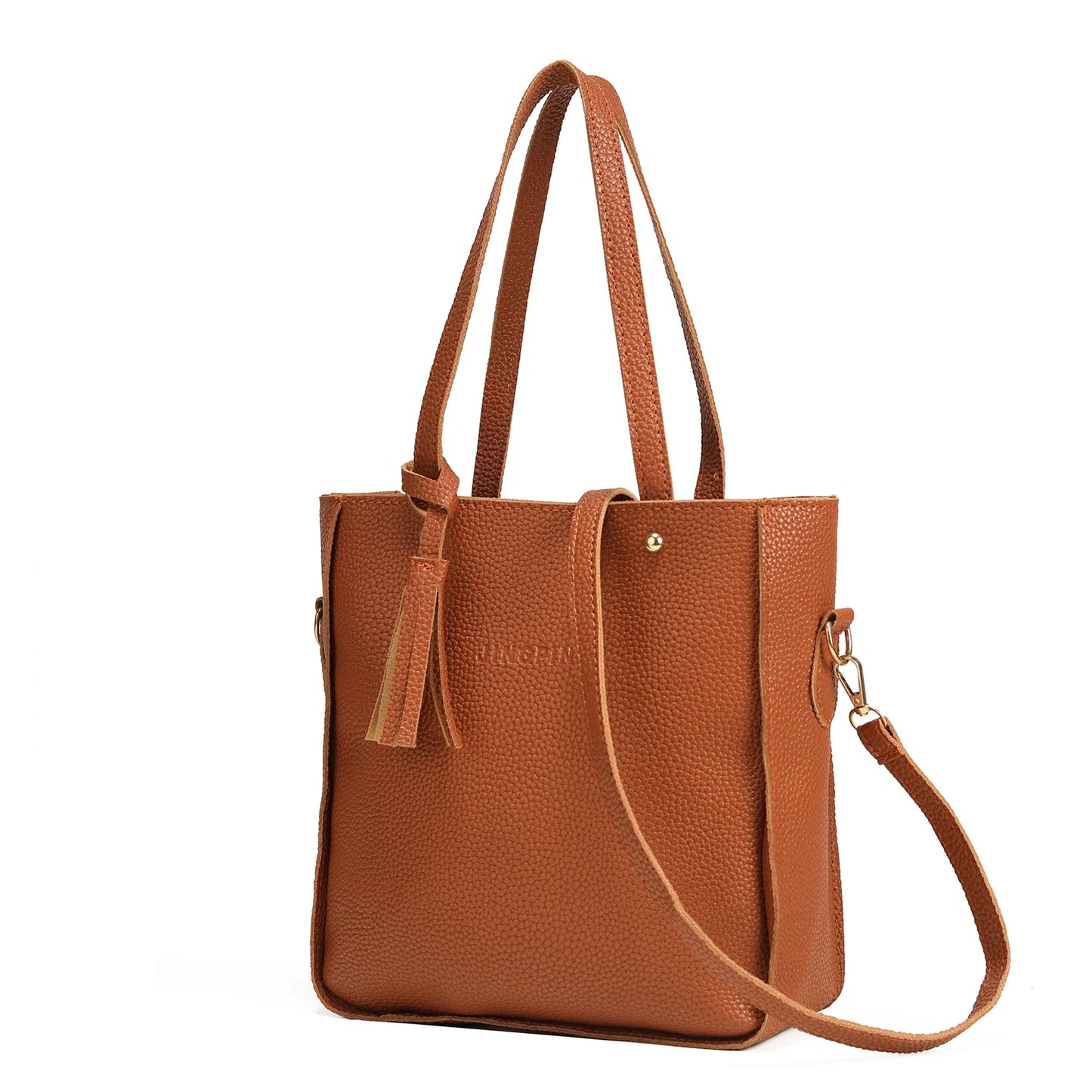 New Hot Sale Sac a Main Lady Shoulder Bag Tote Purse Satchel Set 4 Pcs Set Bag Design Handbag Pu Leather Bag