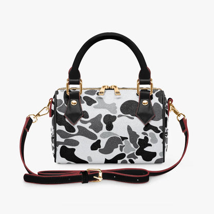 Women's Handbag Customized pink Camo Zipper Tote Bag PU Leather HandBag Cloud CamoPrinted Casual Travel Handle Crossbody Bag