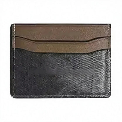 Designer PU Leather Fashion Mini Wallet & Card Holder for Men & Young Women Key Pocket Clutch Pocket No Closure Credit Card Use