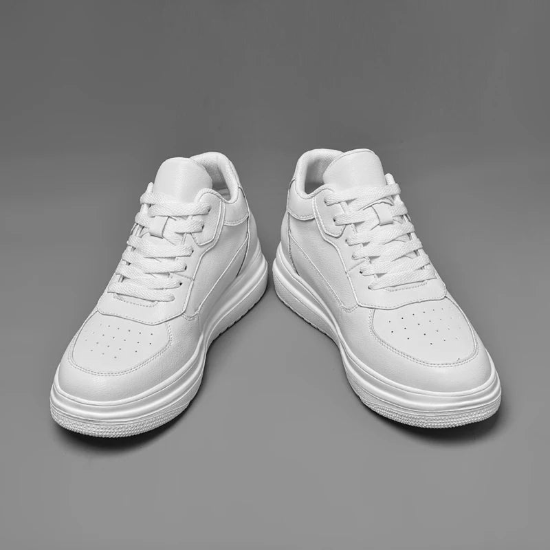 Genuine Leather Heighening Elevator Shoes Height Increase Shoe Men Insole 6 8CM Men Sneakers Sport Zapatos Para Hombre