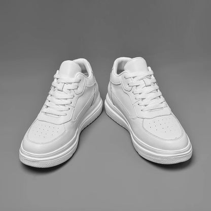 Genuine Leather Heighening Elevator Shoes Height Increase Shoe Men Insole 6 8CM Men Sneakers Sport Zapatos Para Hombre
