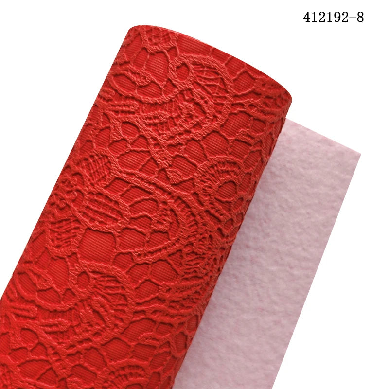 1.2mm High Quality Faux Leather Embossed Artificial Leather Embossed Imitation Leather Cotton Back Material