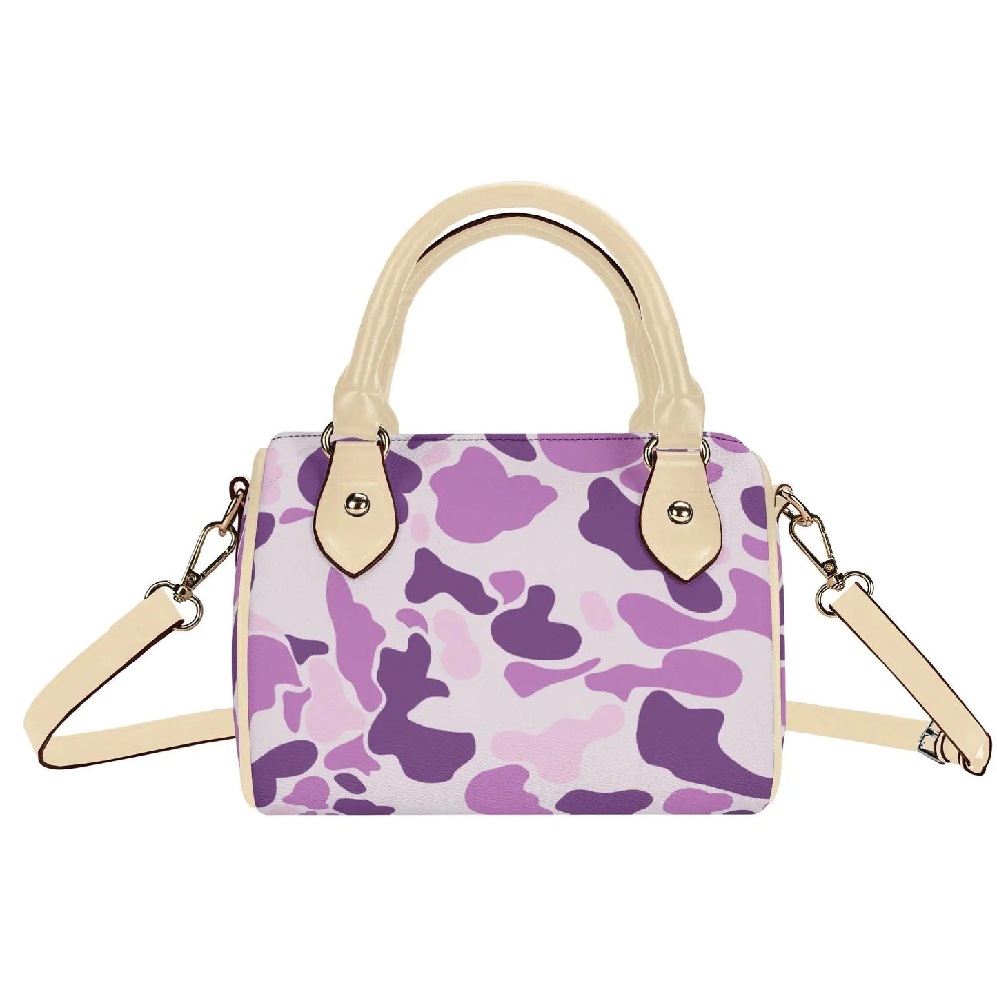 New High Quality Custom Pink Style Design Crossbody Bag Pillow Bag Waterproof Cloud Camo Pu Leather Purse for Lady Daily Use
