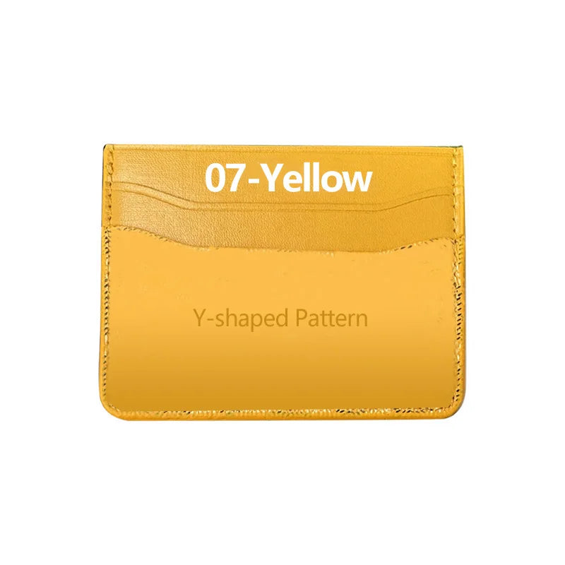 Designer PU Leather Fashion Mini Wallet & Card Holder for Men & Young Women Key Pocket Clutch Pocket No Closure Credit Card Use