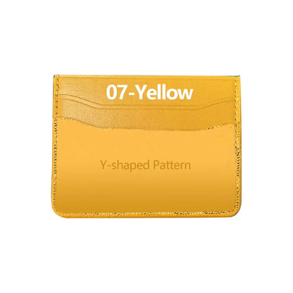 Designer PU Leather Fashion Mini Wallet & Card Holder for Men & Young Women Key Pocket Clutch Pocket No Closure Credit Card Use