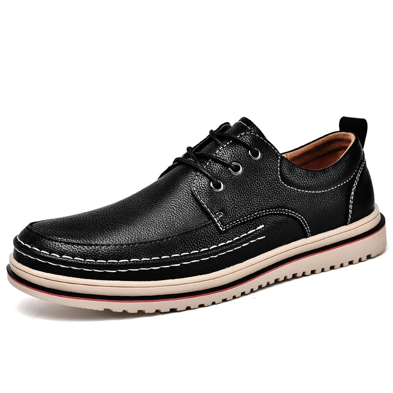 Genuine Leather New Design Oxford Shoes Uppers Genuine Leather Shoes Authentic Men's Leather Dress Shoes for Men