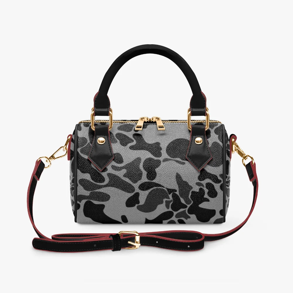 Women's Handbag Customized pink Camo Zipper Tote Bag PU Leather HandBag Cloud CamoPrinted Casual Travel Handle Crossbody Bag