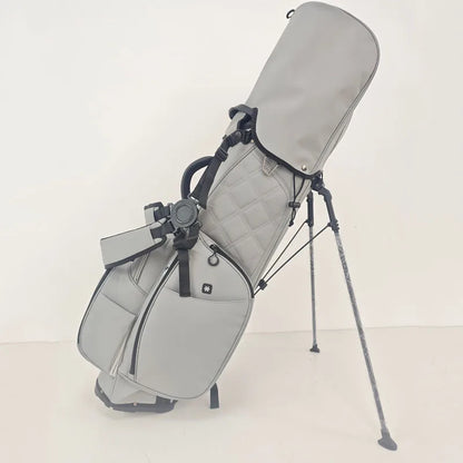 14 Divider Pu Leather Waterproof Golf Stand Bag Custom Light Weight Stand Golf Bags