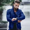 Liu Ming New Autumn Winter Mens Fashion PU Leather Plus Size Jacket Coats