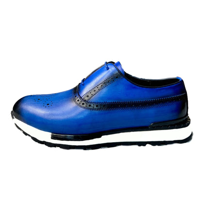 Men's Retro Style British Oxford Wedding Dress Shoes Comfortable Genuine Leather Business Formal for Autumn Season