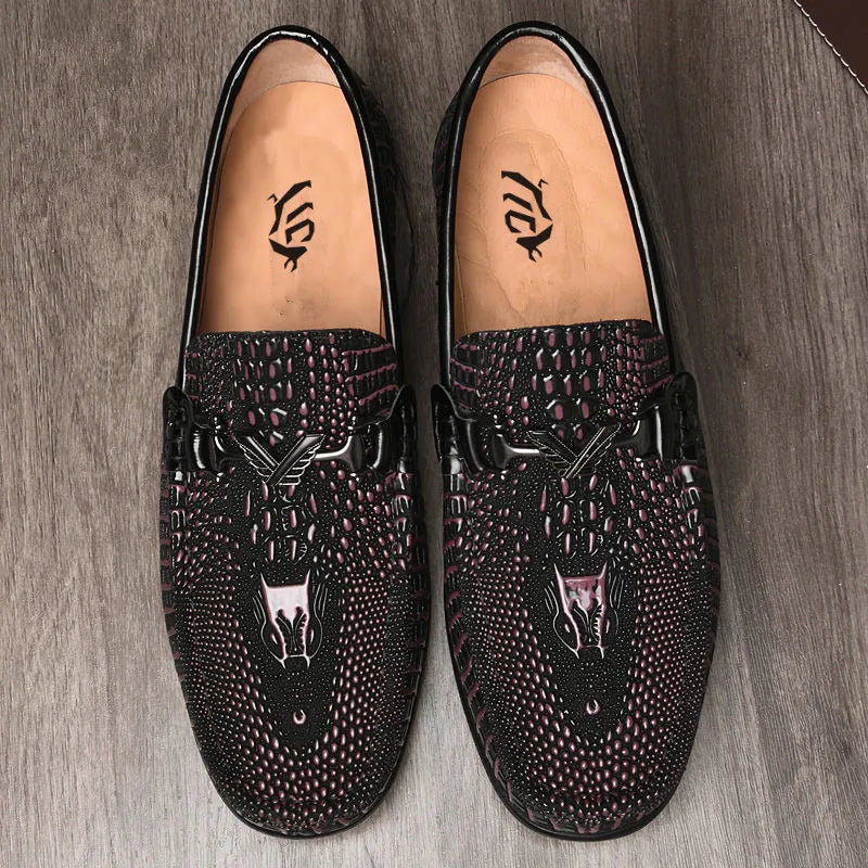 Factory Supply in Ready Stock Top Grade Quality Cow Genuine Leather Office Business Party Wedding Men Dress Oxford Loafers Shoes
