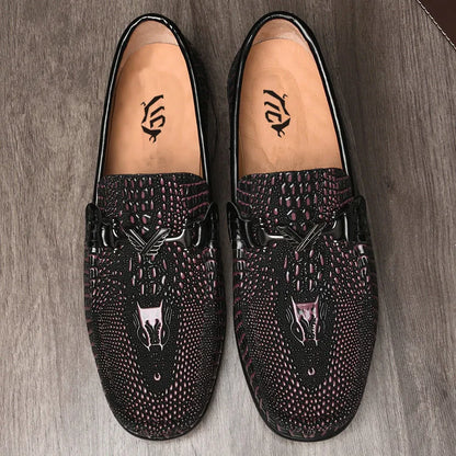 Factory Supply in Ready Stock Top Grade Quality Cow Genuine Leather Office Business Party Wedding Men Dress Oxford Loafers Shoes