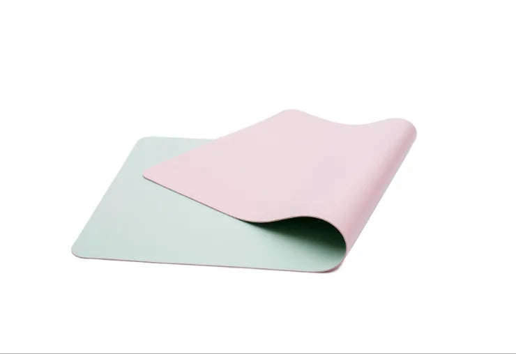 Anti-slip Mouse Pad Double-Sided Leather/Suede Gaming Mice Mat Desk 300*600mm Comfortable for Home Office Laptop PC MacBook