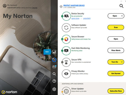 Globally Norton 360 Deluxe 5PC 1 Year Email Bind Antivirus Software License Online Fast Send Europe